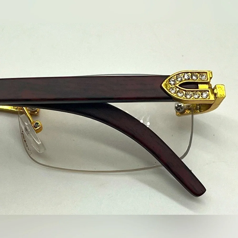 Non prescription bling fashion glasses